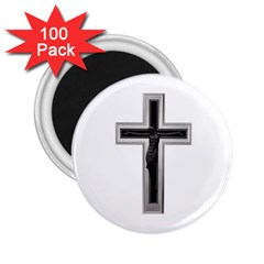 Christian Cross 2 25  Magnet (100 Pack)  by igorsin