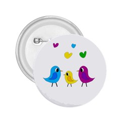 Bird Family 2 25  Buttons by Valentinaart