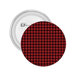 Red Plaid 2 25  Buttons by PhotoNOLA