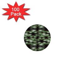 Stripes Camo Pattern Print 1  Mini Buttons (100 Pack)  by dflcprints