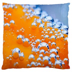 Bubbles Background Standard Flano Cushion Case (one Side) by Amaryn4rt