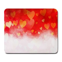 Abstract Love Heart Design Large Mousepads by Simbadda