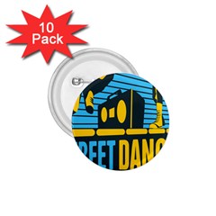 Street Dance R&b Music 1 75  Buttons (10 Pack) by Mariart