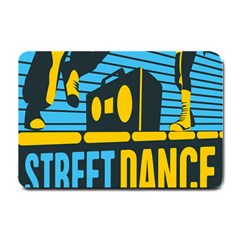 Street Dance R&b Music Small Doormat  by Mariart