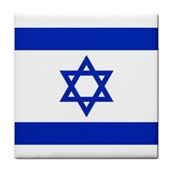 Flag Of Israel Tile Coasters by abbeyz71