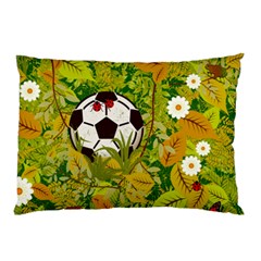 Ball On Forest Floor Pillow Case by linceazul