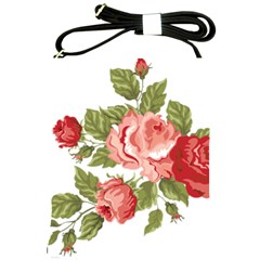 Flower Rose Pink Red Romantic Shoulder Sling Bags by Nexatart