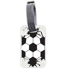 Soccer Camp Splat Ball Sport Luggage Tags (one Side)  by Mariart