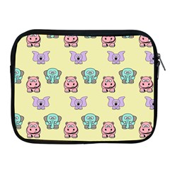 Animals Pastel Children Colorful Apple Ipad 2/3/4 Zipper Cases by BangZart