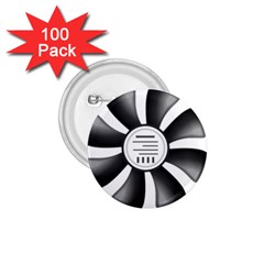 12v Computer Fan 1 75  Buttons (100 Pack)  by BangZart
