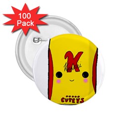 Kawaii Cute Tennants Lager Can 2 25  Buttons (100 Pack)  by CuteKawaii1982