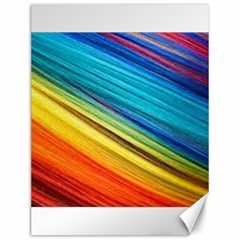 Rainbow Canvas 12  X 16  by NSGLOBALDESIGNS2