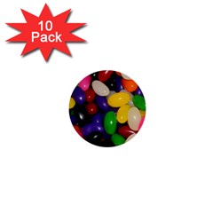 Jelly Beans 1  Mini Buttons (10 Pack)  by pauchesstore
