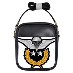 Iranian Army Parachutist Master 2nd Class Badge Girls Sling Bag by abbeyz71