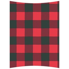 Canadian Lumberjack Red And Black Plaid Canada Back Support Cushion by snek