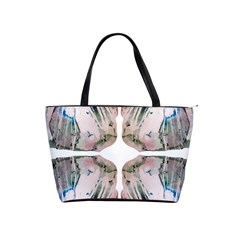 Painted Patterns Classic Shoulder Handbag by kaleidomarblingart