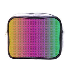 Bismuth Flow Mini Toiletries Bag (one Side) by Thespacecampers
