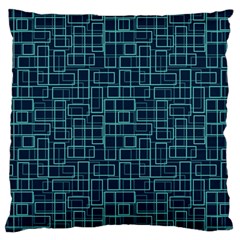 Abstract Illustration Background Rectangles Pattern Standard Flano Cushion Case (two Sides) by Amaryn4rt