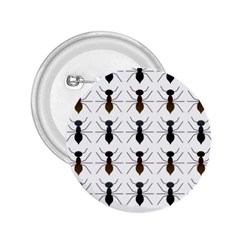 Ants Insect Pattern Cartoon Ant Animal 2 25  Buttons by Ravend