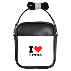 I Love Linda  Girls Sling Bag by ilovewhateva