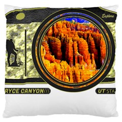 Bryce Canyon National Park T- Shirt Bryce Canyon National Park Adventure, Utah, Photographers T- Shi Large Cushion Case (two Sides) by JamesGoode