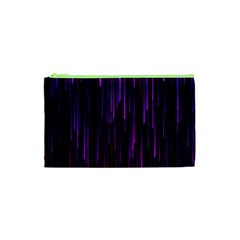 Stars Are Falling Electric Abstract Cosmetic Bag (xs) by Modalart