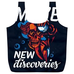 Make Devil Discovery  Full Print Recycle Bag (xl) by Saikumar