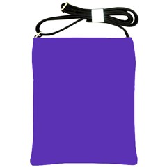 Ultra Violet Purple Shoulder Sling Bag by Patternsandcolors
